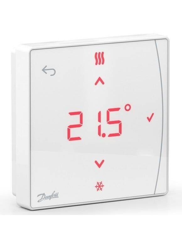 Icon2™ bevielis virštinkinis patalpos temperatūros/drėgmės termostatas su infr. spindulių grindų temperatūros jutikliu 1 Icon2™ bevielis virštinkinis patalpos temperatūros/drėgmės termostatas su infr. spindulių grindų temperatūros jutikliu 1