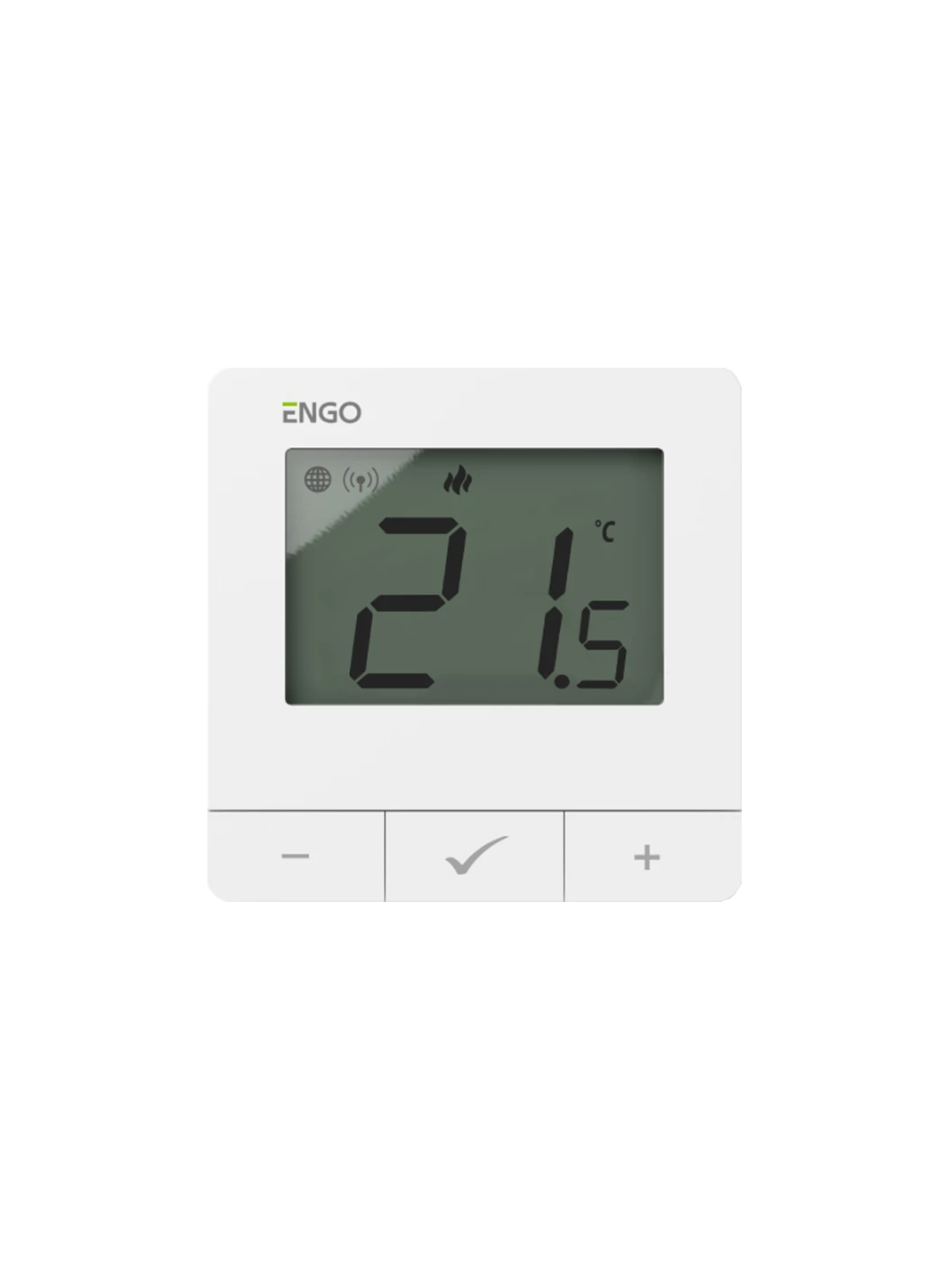 Programuojamas ZigBee/868MHz išmanusis termostatas, 230V, baltas