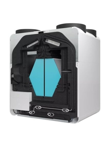 Rekuperatorius Bosch V5001C 260 namų vėdinimo įrenginys su įmontuotu skersinio priešpriešinio srauto šilumokaičiu 2 Rekuperatorius Bosch V5001C 260 namų vėdinimo įrenginys su įmontuotu skersinio priešpriešinio srauto šilumokaičiu 2
