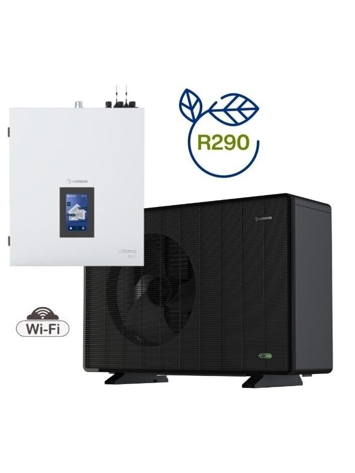 Šilumos siurblys oras/vanduo NØRDIS ULTIMA R290 6kW