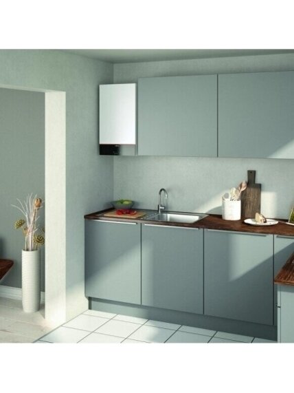 Viessmann dujinis katilas Vitodens 100-W 3,2-19,0kW, tipas B1HF 1 Viessmann dujinis katilas Vitodens 100-W 3,2-19,0kW, tipas B1HF 1
