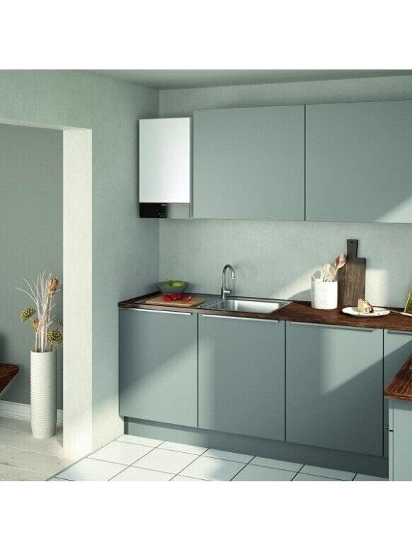 Viessmann dujinis katilas Vitodens 100-W 3,2-19,0kW, tipas B1HF 1 Viessmann dujinis katilas Vitodens 100-W 3,2-19,0kW, tipas B1HF 1